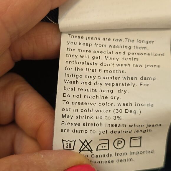 Naked and famous friendship denim jeans size 29 - Picture 11 of 11